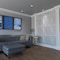 Ekena Millwork Large Fraser Decorative Fretwork Wall Panels in Architectural Grade PVC, 23 3/8"W x 23 3/8"H x 3/8"T WALP24X24FSR - alternate 2